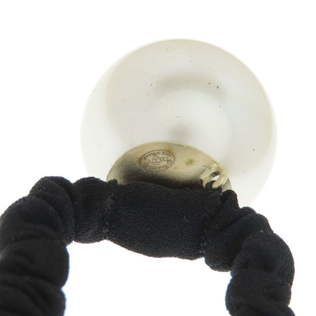 シャネル ヘアゴム ココマーク フェイクパール