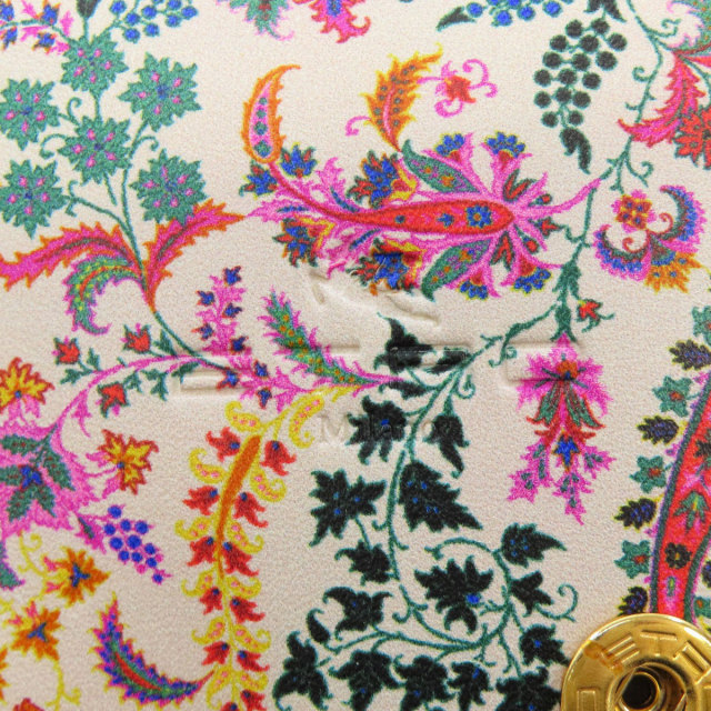 ETRO エトロ 型押し 長財布（小銭入れあり） レザー レディース