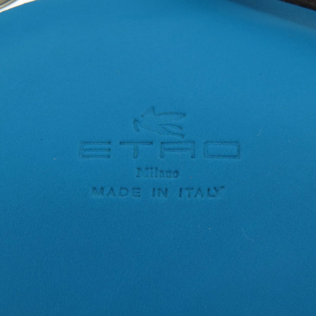 ETRO エトロ フィッシュモチーフ キーホルダー レザー レディース  