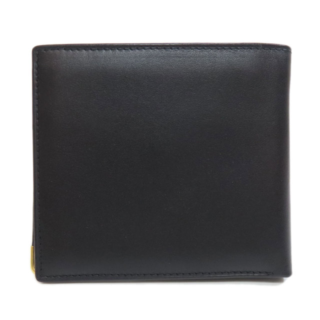 Dunhill ダンヒル ロゴ 二つ折り財布（小銭入れあり） レザー レディース