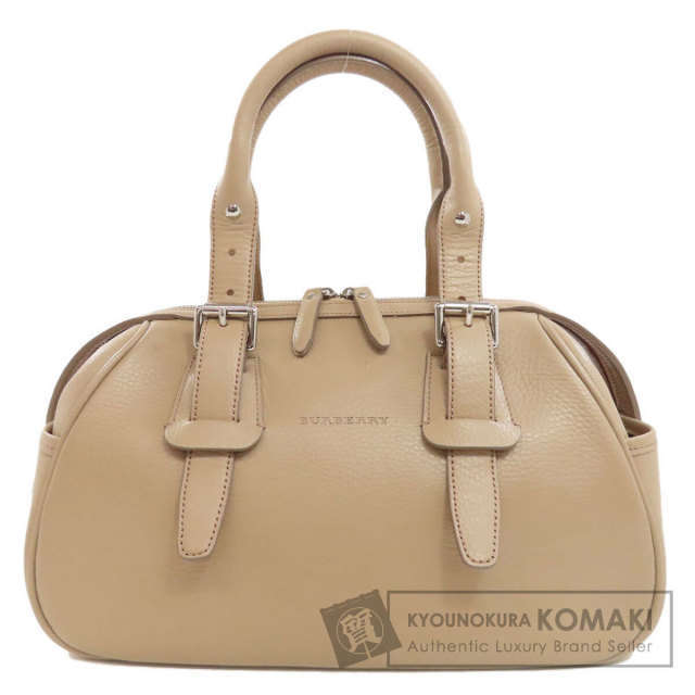 BURBERRY バーバリー ロゴ ハンドバッグ レザー レディース ブランド京  