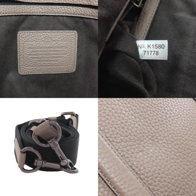 COACH コーチ 71778 2WAY ビジネスバッグ レザー メンズ