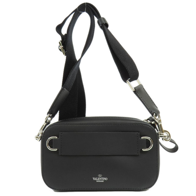 14.7万 Valentino ヴァレンティノ レザー クラッチバッグ（VALENTINO 