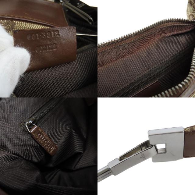【人気】 グッチ ワンショルダーバッグ GG柄 キャンバス ブラック 男女兼用 GUCCI(グッチ) GG柄ワンショルダーバッグ/肩掛け/キャンバス