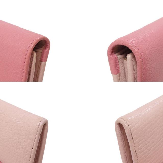 MIUMIU ミュウミュウ ロゴ リボン 長財布（小銭入れあり） レザー  