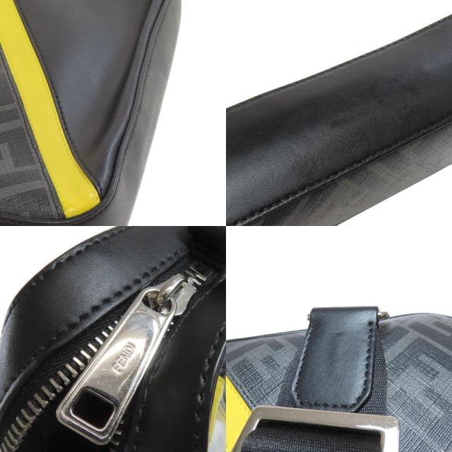 FENDI フェンディ ダイアゴナル カメラケース ショルダーバッグ PVC