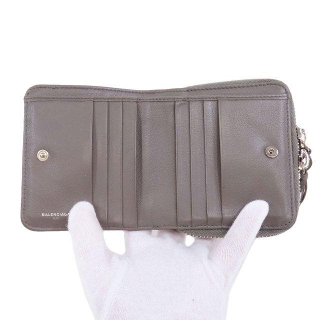 BALENCIAGA バレンシアガ 371662 ペーパービルフォード 二つ折り財布 