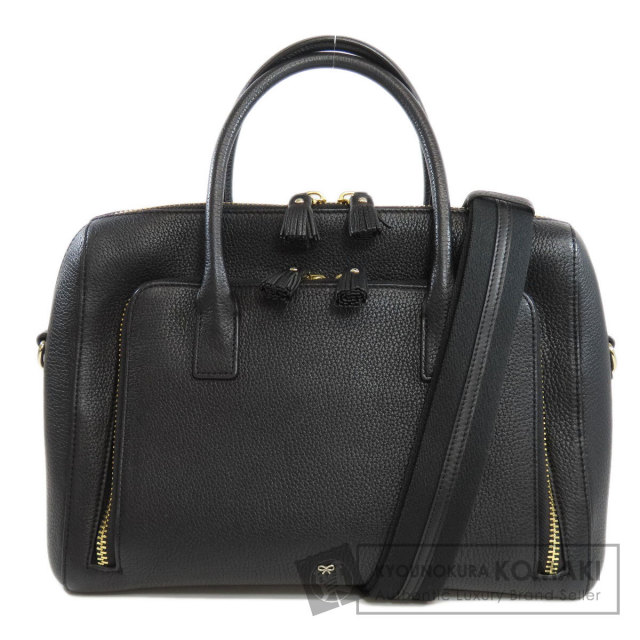 Anya Hindmarch アニヤ・ハインドマーチ 2WAY ハンドバッグ レザー 