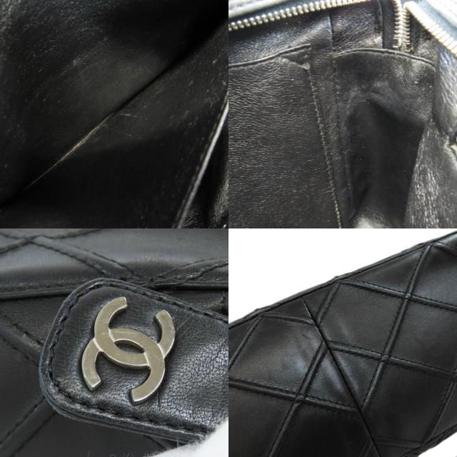 シャネル　ビコローレ　マトラッセ　ブラック CHANEL シャネル ビコローレ コインケース カードケース