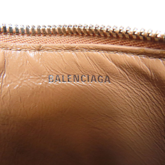 BALENCIAGA バレンシアガ 637130 ロゴ コインケース レザー レディース 