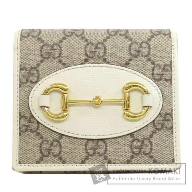GUCCI グッチ 621891 ホースビット 1955 二つ折り財布（小銭入れあり  
