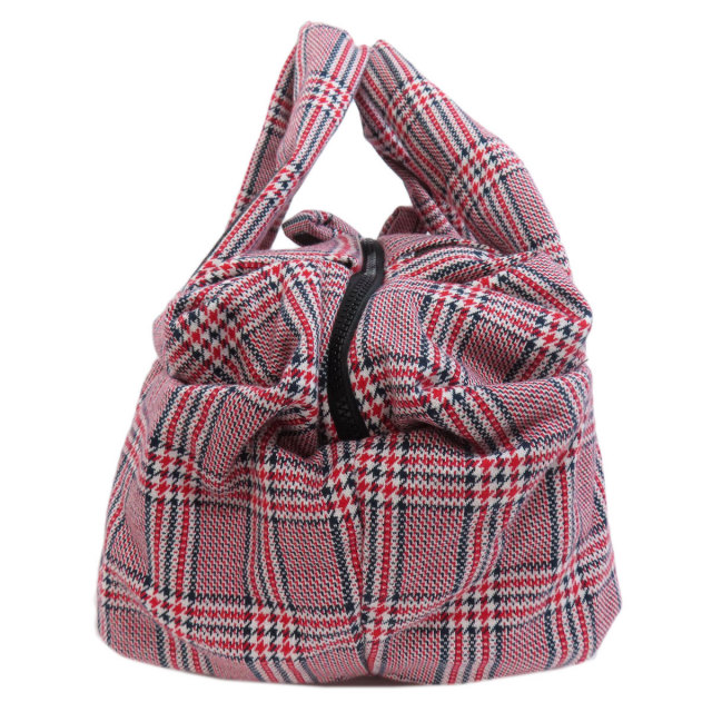 SEE BY CHLOE シーバイクロエ チェック柄 ハンドバッグ コットン  