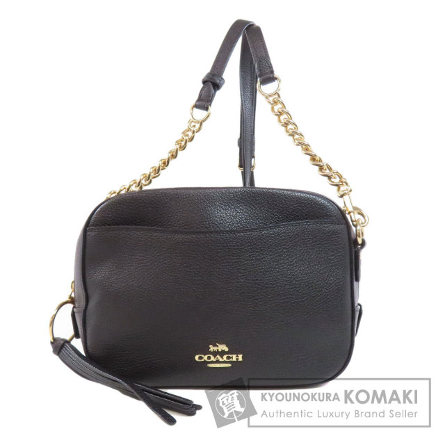 COACH コーチ 29411 ロゴ ロングショルダー ショルダーバッグ レザー  