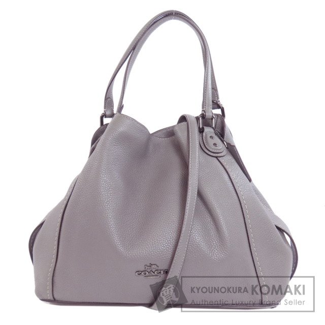 美品　coach ハンドバック　2way レザー　57124 ブラック COACH コーチ 57124 イエディー ショルダーバッグ 28 ポリッシュ