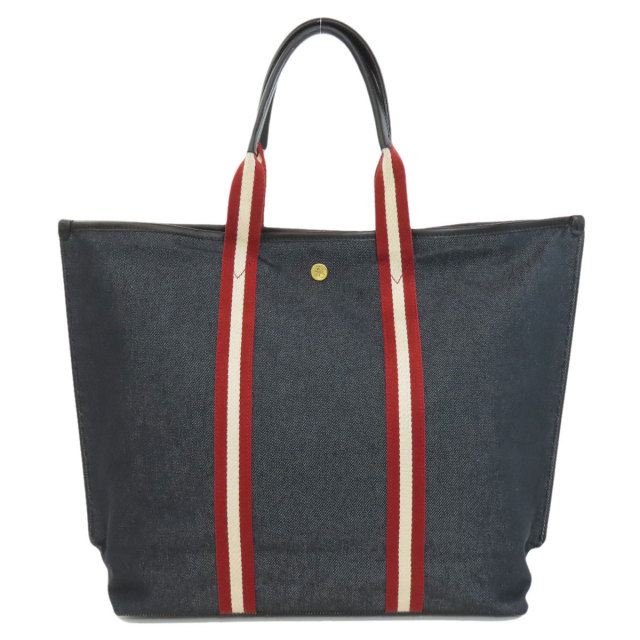 BALLY バリー ロゴ トートバッグ デニム レディース