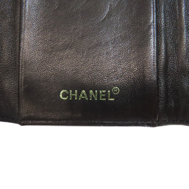 CHANEL シャネル チョコバー キーケース ラムスキン レディース