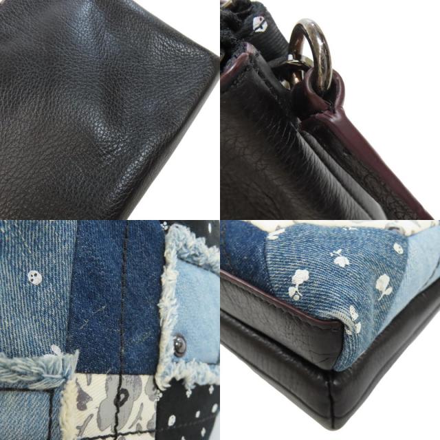 COACH コーチ 37790 キャニオン デニム キルト ショルダーバッグ  