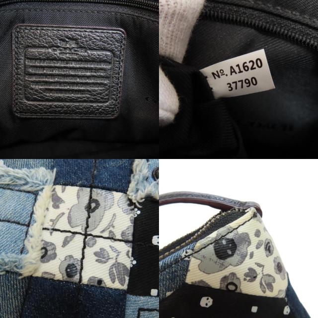COACH コーチ 37790 キャニオン デニム キルト ショルダーバッグ  