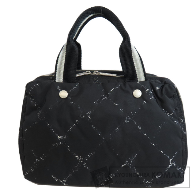 CHANEL シャネル トラベルライン ハンドバッグ ナイロン素材 レディース