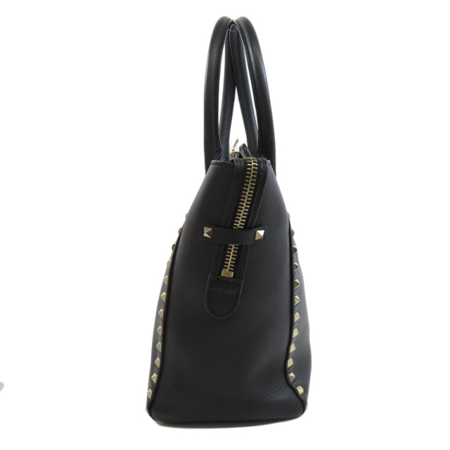 VALENTINO ヴァレンティノ スタッズ 2WAY ハンドバッグ レザー レディース