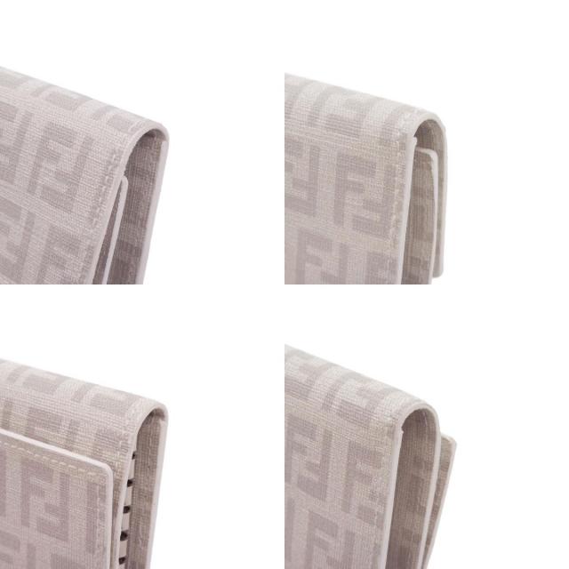 FENDI フェンディ ズッカ柄 キーケース PVC レディース