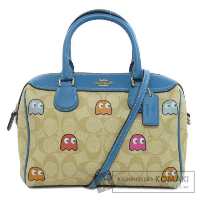 COACH コーチ F73067 パックマン 2WAY ハンドバッグ PVC