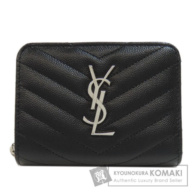 SAINT LAURENT サンローラン カサンドラ 二つ折り財布（小銭入れあり  
