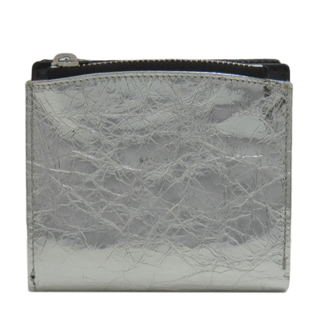 MaisonMargiela メゾン・マルジェラ メタリック 二つ折り財布（小銭  