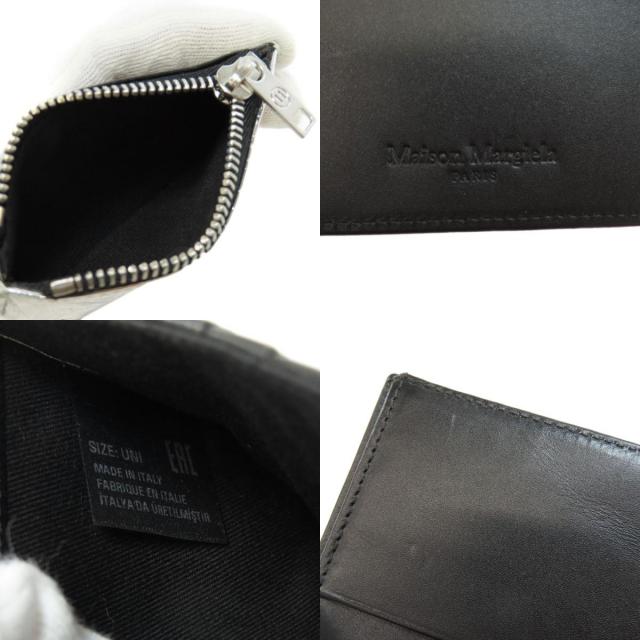 MaisonMargiela メゾン・マルジェラ メタリック 二つ折り財布（小銭  