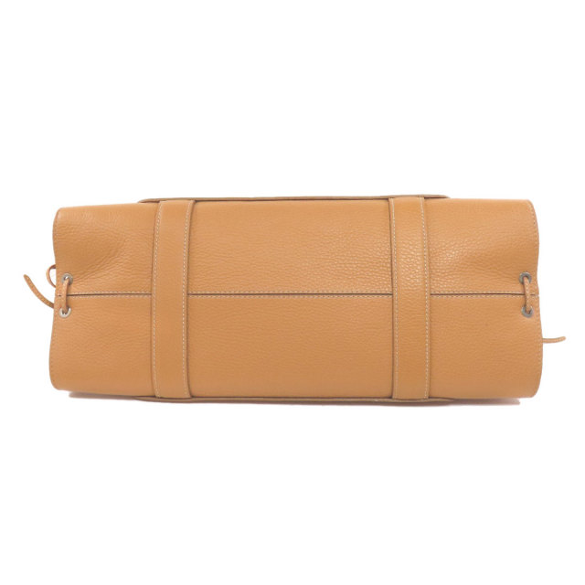 ✨️美品✨️ トッズ ハンドバッグ キャメル レザー ロゴ TODS トッズ ロゴ ハンドバッグ レザー レディース ブランド京の