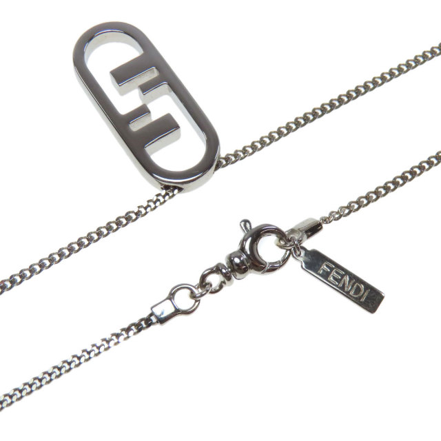 FENDI フェンディ オートロック ネックレス 金属製 レディース