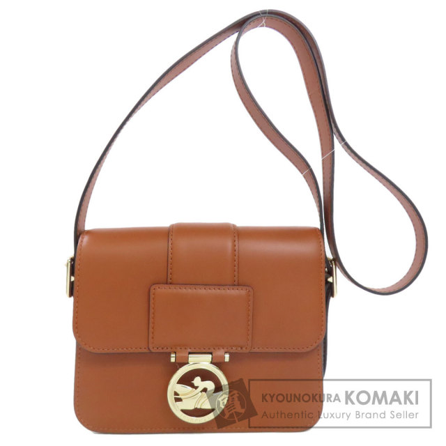 Longchamp ロンシャン ボックストロット ショルダーバッグ レザー  
