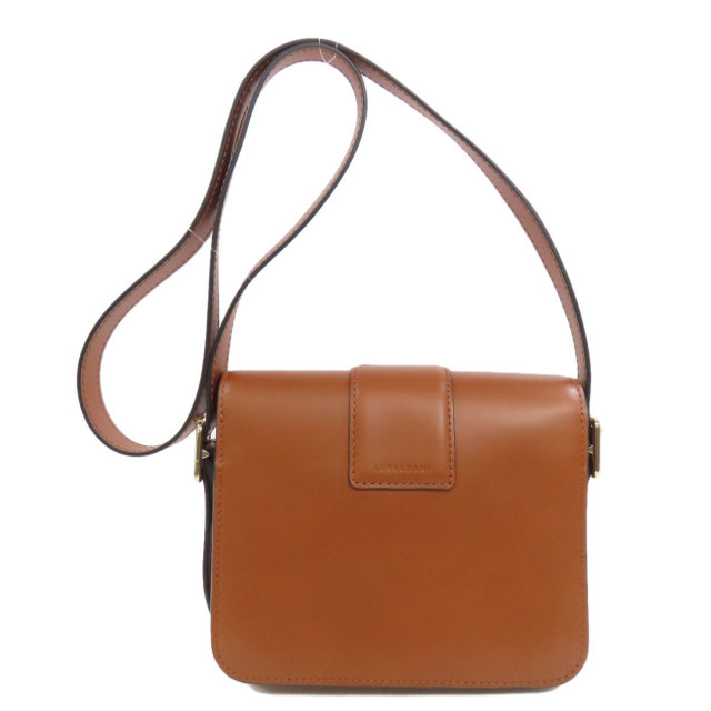Longchamp ロンシャン ボックストロット ショルダーバッグ レザー 