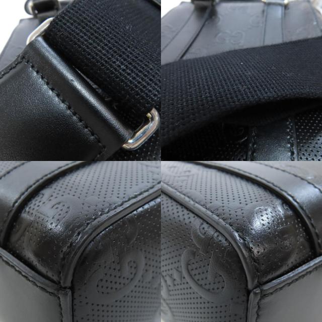 GUCCI グッチ 696010 GGエンボス 2WAY ハンドバッグ カーフ レディース