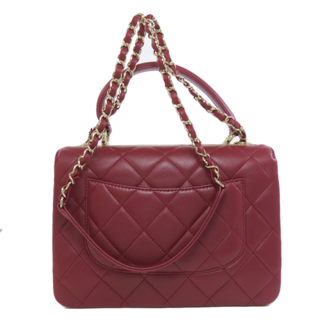 シャネル ハンドバッグ マトラッセ 2WAY ゴールド金具
