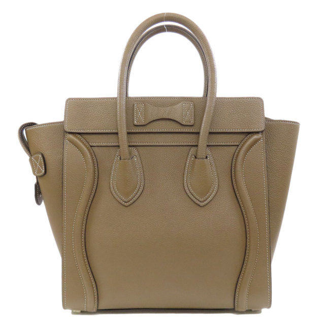 CELINE セリーヌ ラゲージ マイクロ ハンドバッグ カーフ レディース