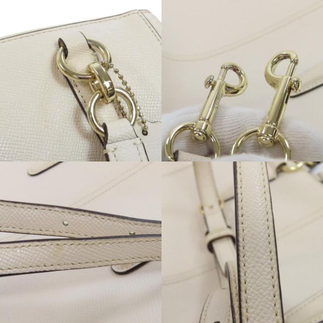 未使用 コーチ F57523 2way ショルダー ハンド バッグ レザー COACH コーチ F57523 2WAY ハンドバッグ レザー レディース
