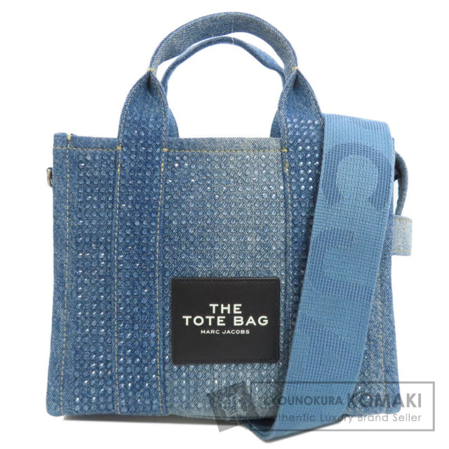マークジェイコブス TOTE クリスタル デニム バッグ