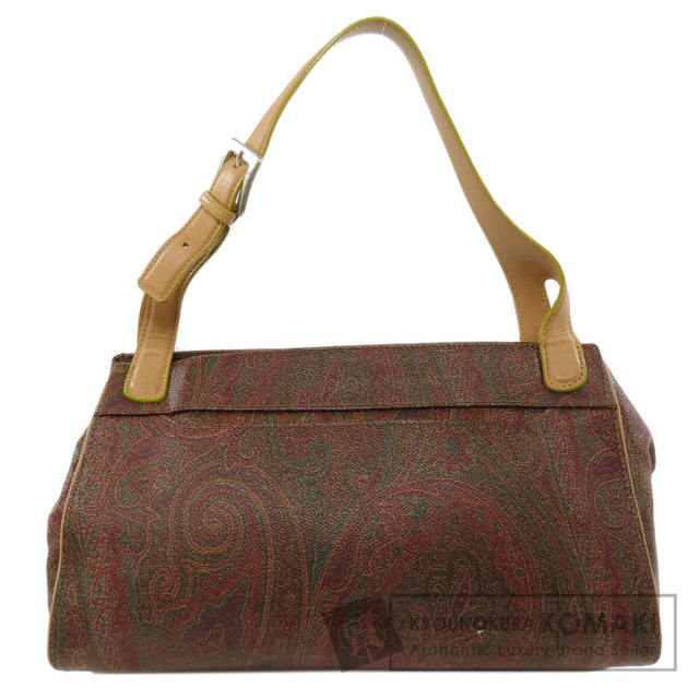 保存袋付き 極美品 ETRO 2wayバッグ ペイズリー ジャガード c644 楽天  