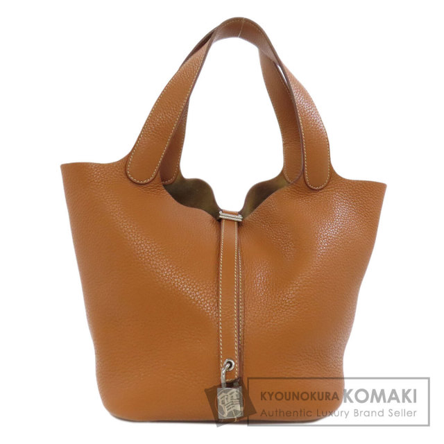 1点モノ 人気 エルメス ピコタンロックMM ハンド バック HERMES エルメス ピコタンロックMM ハンドバッグ レザー ピンク