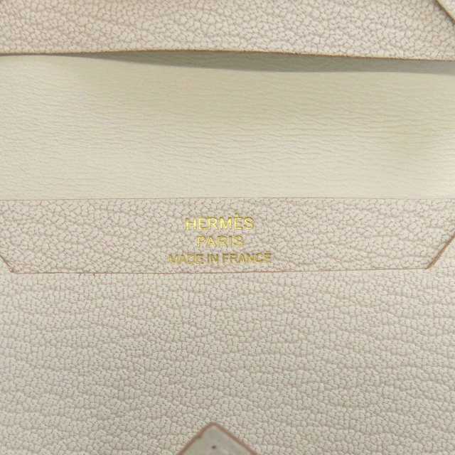 HERMES エルメス ベアン ゴールド金具 カードケース シェーブル