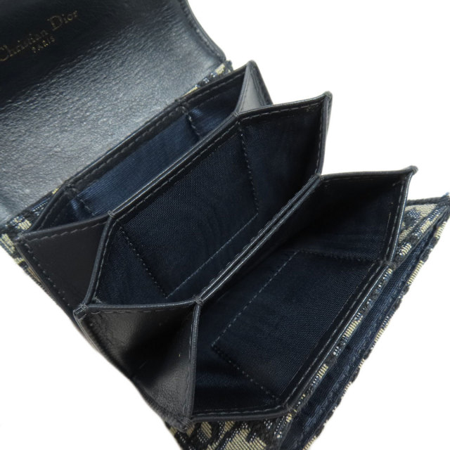 CHRISTIAN DIOR クリスチャンディオール サドル トロッター柄 カード  