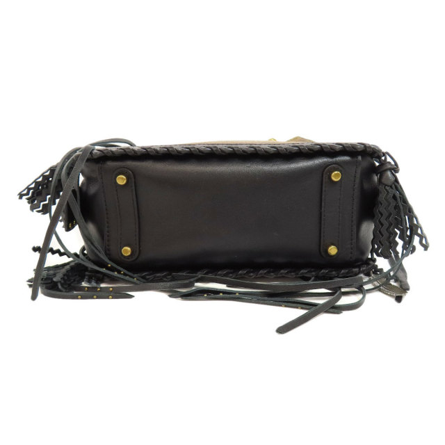 COACH コーチ 36838 シグネチャー 2WAY ハンドバッグ PVC/レザー 