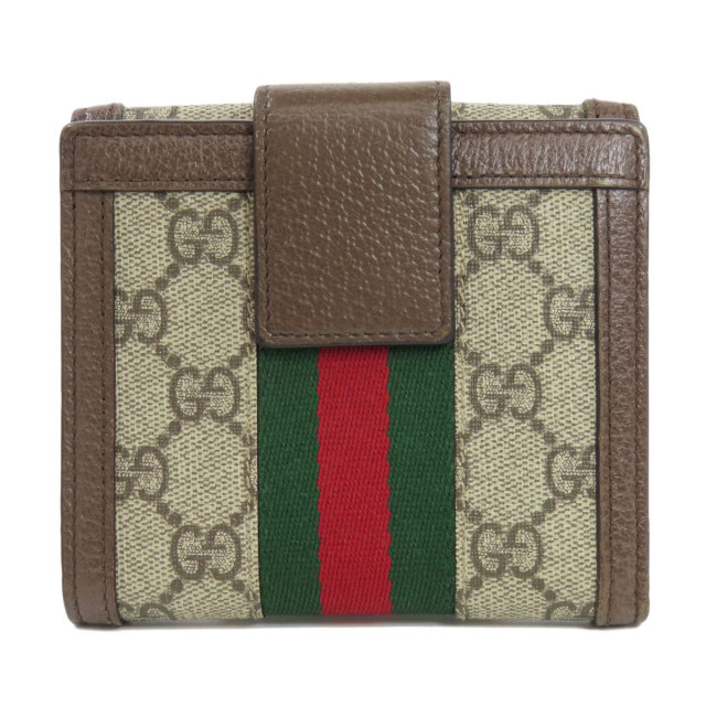 GUCCI グッチ 523173 オフィディア GG フレンチフラップウォレット 二  