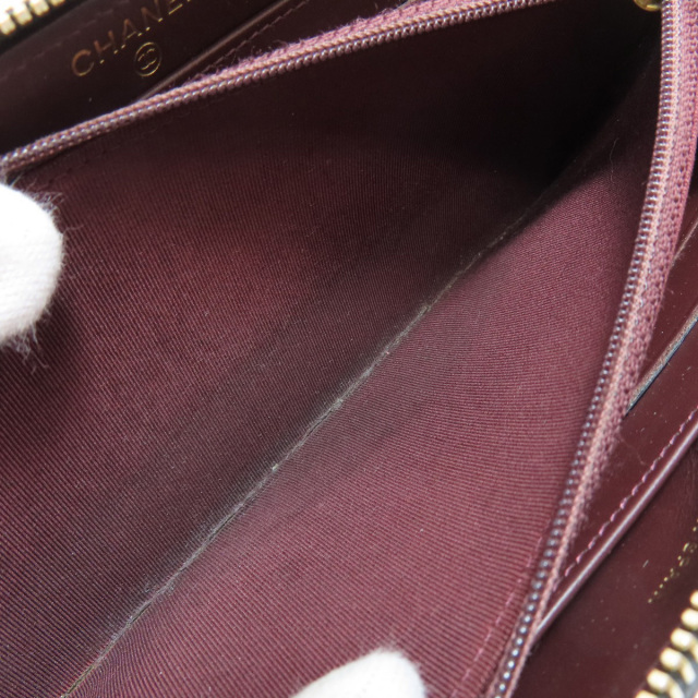 シャネル 長財布（小銭入れあり） マトラッセ ココマーク ゴールド金具