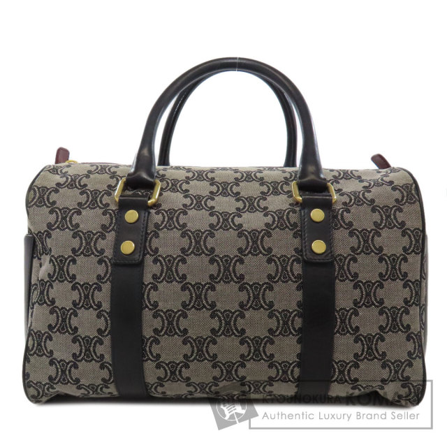 CELINE セリーヌ マカダム柄 ハンドバッグ キャンバス