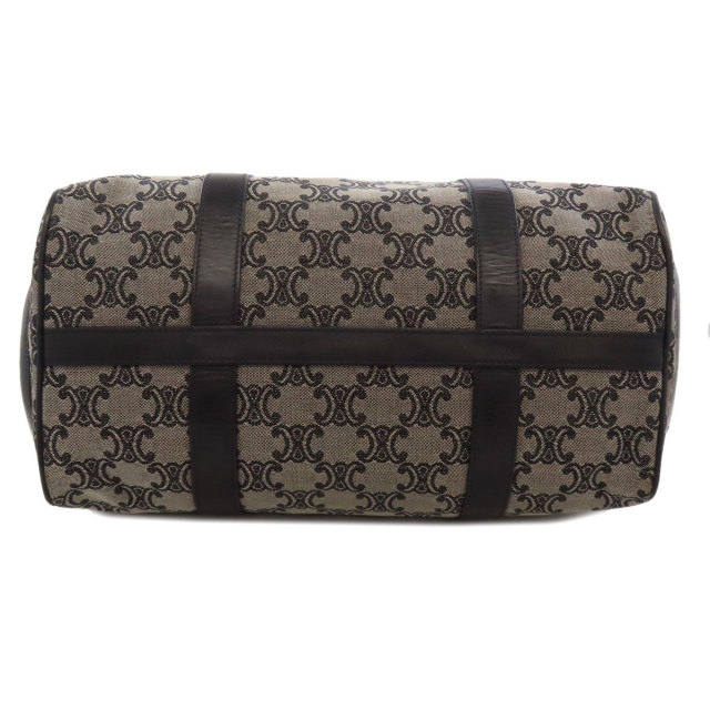 CELINE マカダム柄ハンドバッグ　ブラック セリーヌ CELINE マカダム柄2WAYバッグ ブラック PVC レディース