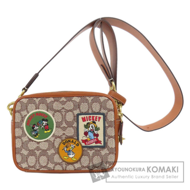 COACH コーチ CG968 フライト バッグ 19 ディズニーコラボ 
