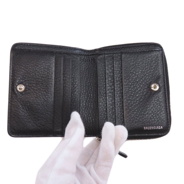 BALENCIAGA バレンシアガ 551933 エブリデイ 二つ折り財布（小銭入れ  