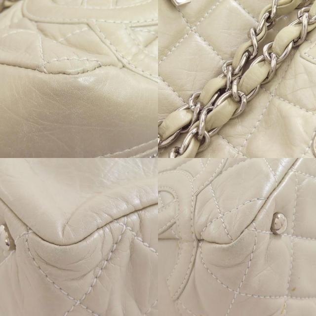 シャネル ショルダーバッグ カンボンライン シルバー金具